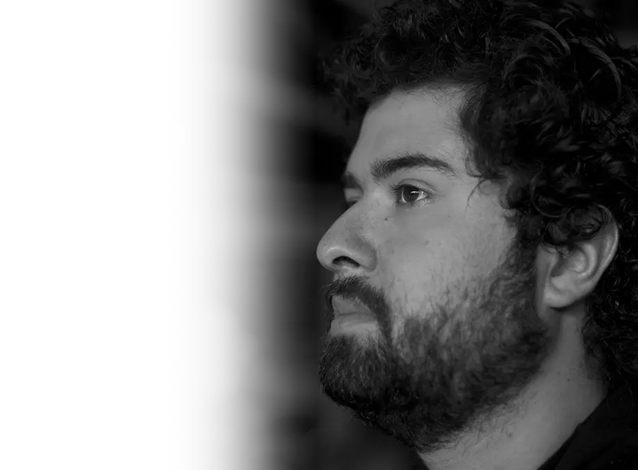 Foto de Guilherme de Oliveira, cineasta e cofundador da Reinhardt Filmes