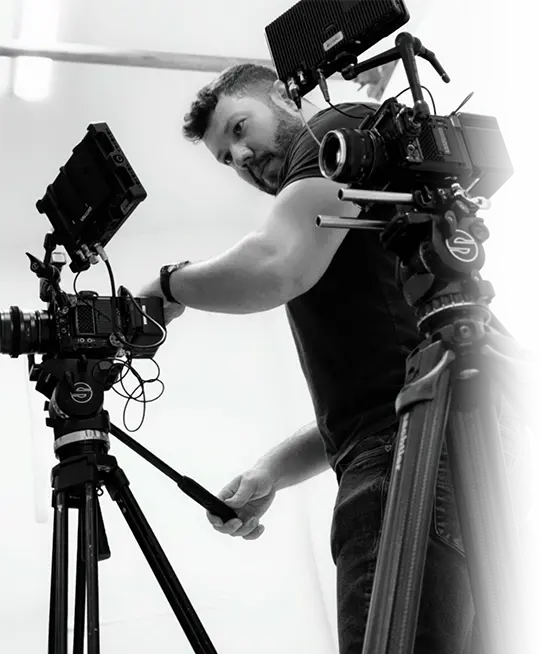Foto de Rodrigo Reinhardt, cineasta e fundador da Reinhardt Filmes.
